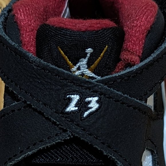 Jordan 8 Retro Baby/Toddler Shoes - Paprika - Size 5C - Picture 3 of 12